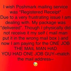 We need Registered Receipt services